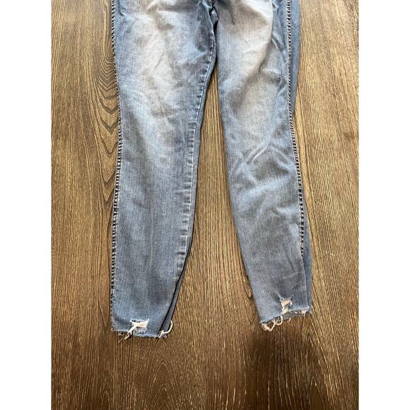 Kut From The Kloth Fab AB Toothpick Skinny Jeans High Rise Light Wash Size 14 - Picture 7 of 11